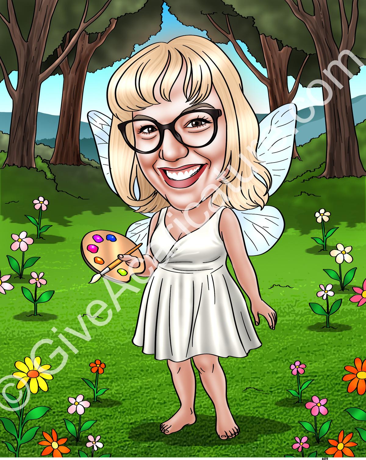 caricature for Nathan A.